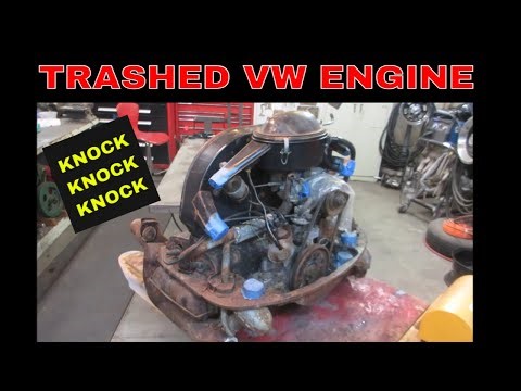 Can IT Be Saved? Busted VW Bug Engine
