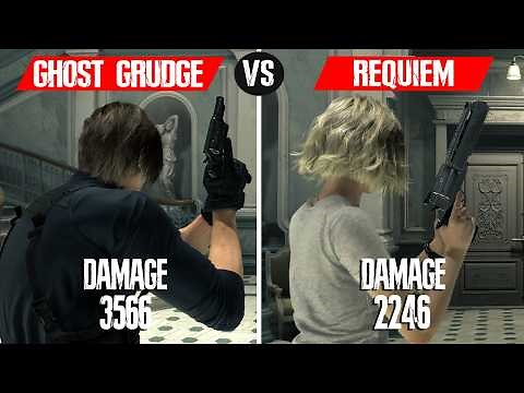 Resident Evil 9 Requiem - Magnum Damage Comparison (Standard & Insanity) - Requiem vs Ghost Grudge