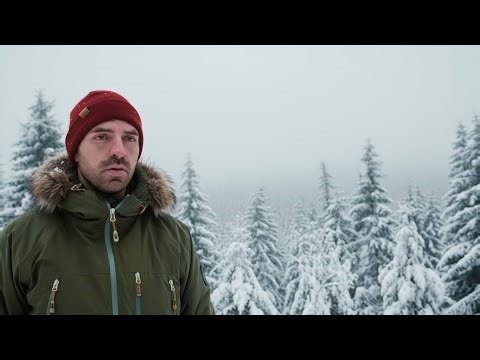 -16 Solo Winter Survival | With Only the Clothes on my Back
