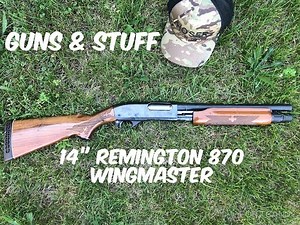 14" Remington 870 Wingmaster