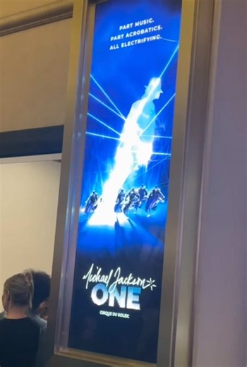 Michael Jackson Cirque du soliel show in Las Vegas. This is just a piece of the show. You have to see it all! Mandalay Bay Hotel #lasvegas #michaeljackson #cirquedusoleil