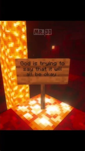 God is trying to say that it will all be okay...