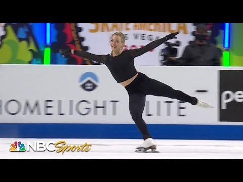 Amber Glenn shows off new triple Axel after mastering it in quarantine | NBC Sports