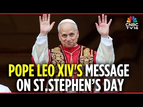 Pope Leo XIV Recites the Regina Caeli Prayer and Delivers a Message on Saint Stephen’s Day | N18G