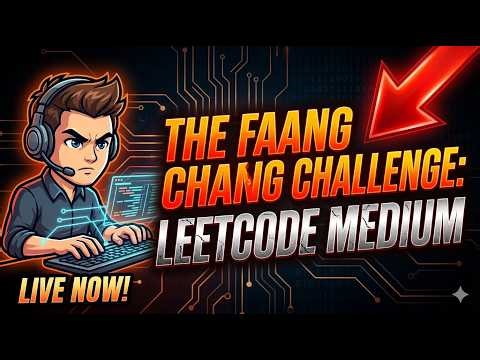 🔴 LIVE: Mission FAANG 🚀 | Solving LeetCode Medium Until I Fail 💀