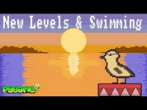 Pygame Platformer - New Levels and Swimming (Natural Selection Devlog #2)