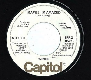 Wings - Maybe I'm Amazed