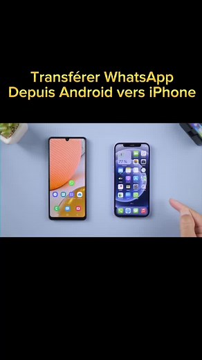 Comment transférer WhatsApp depuis Android vers iOS ? - Migrer vers iOS #whatsapp #androidtips #movetoios #androidtricks #iphoneastuces #iphonetips #androidastuce #transfertwhatsapp #pourtoi #tiktok