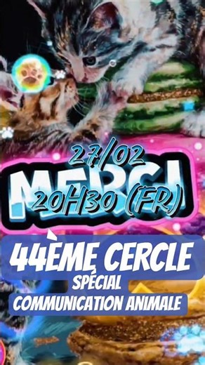 🐾 Live Spécial : Communication Animale & Channeling – 27/02