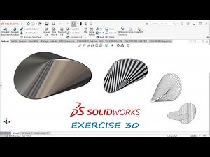 SOLIDWORKS EXERCISE 30 | HOW TO MODEL OLOID IN SOLIDWORKS