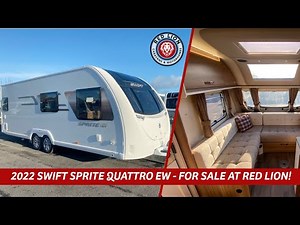 2022 SWIFT SPRITE QUATTRO EW LUXURY CARAVAN TOUR - FOR SALE AT RED LION!