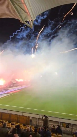 Roda JC crazy pyro show at home to ADO Den Haag