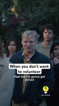 I DO NOT volunteer as tribute #shorts #comedy #relatable