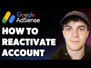 How to reactivate google adsense account! (if deactivated)