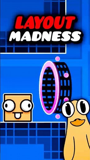 Stereo Madness In Layout Mode... #geometrydash