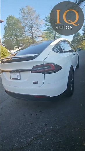 2023 Pearl White Tesla Model X Plaid Exterior Walk Around | @IQautos