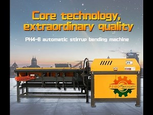 cintreuse automatique d'étrier pour 4-8mm آلة ثني وتشكيل الحديد الأوتوماتيكية - azar machine .