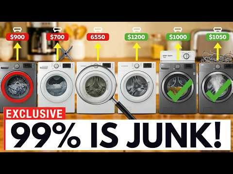 8 Washing Machines To AVOID At ALL Costs (And 3 That Are Built Better)