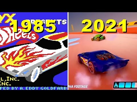 Evolution of Hot Wheels All Games 1985-2021