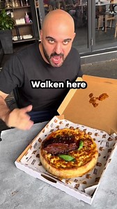 2.5K views · 39 reactions | A gigantic deep dish chicago style pizza filled with slow-smoked meats and 400g of cheese! | Third Wave BBQ | Facebook