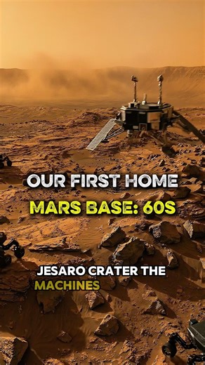 Mars Base Construction That Looks Impossible #mars #space #shorts