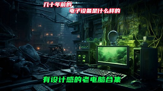 几十年前的电子设备是什么样的，有设计感的老电脑合集