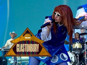 Glastonbury 2025: Watch CMAT perform 'Take a Sexy Picture of Me'