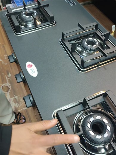 🔥 Upgrade Your Kitchen with the Premium RG Karbon Glasstop Automatic Gas Stove! 🔥 Bring home style, safety, and performance – all in one elegant design. The RG Karbon Glasstop Gas Stove comes with a sleek matte finish toughened glass top, giving your kitchen a modern and premium look while being easy to clean and scratch-resistant. 🇮🇳 Made in India 🔹 Available in 2 Burner & 3 Burner models 🔹 Heavy Cast Iron Pan Supports – Strong & stable for heavy utensils 🔹 New Style Lightweight Aluminiu