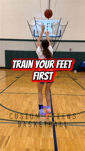 CF Basketball on Instagram: "🔵🔴 Footwork is the engine behind every great hooper. Training her feet to improve balance, change of direction, and shot creation. Master your footwork and the whole game opens up. #basketballtraining #basketballfootwork #skilldevelopment #basketballmovement #playerdevelopment #CustomFeensBasketball"