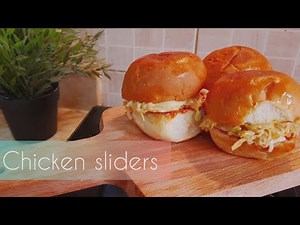 Chicken Sliders | Cheesy Chicken Sliders | Quick Recipe.