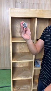 Clever Bookshelf Hack – Secret Compartment Behind #SecretStorage #HiddenCompartment #SmartFurniture #HomeHacks #DIYProjects #ASMR | NỘI THẤT GIÁ RẺ