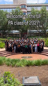 5K views · 49 reactions | Last week, 60 #FutureGatorPA students began their studies at the University of Florida College of Medicine. Get to know the class of 2027 and hear from a few members at https://news.drgator.ufl.edu/2025/06/27/pa-class-2027-orientation/  | UF College of Medicine | Facebook