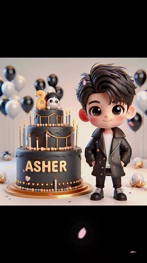 Personalized Happy Birthday Hip-Hop Song for Asher