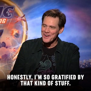 70K views · 4.1K reactions | Jim Carrey gave us his best Grinch face and shared affection for his fans when we spoke to him for Sonic The Hedgehog Movie. | Rotten Tomatoes | Facebook