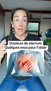 Je te donne quelques exercices et explications pour soulager tes douleurs de sternum, au milieu de la poitrine et pour les différencier de la douleur cardiaque. | KinéMargaux