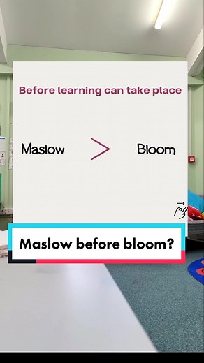 Replying to @jillmcgrath5 Do you agree? #maslow #bloomtaxonomy