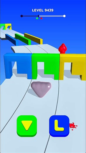 Blob Shifter 3D Level-9439 #games #shorts #funny #edit #memes #trending #gaming #cartoon #roblox