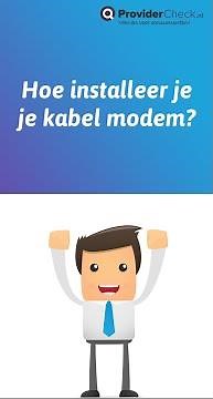 Hoe Installeer je je kabel modem?