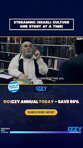 Explore the richness of Israeli culture through films, TV shows, and documentaries. ✅ 1,000 hours of content from Israel – dramas, documentaries, and more. ✅ Enjoy subtitles in English, Spanish, Portuguese, French, and Hebrew. ✅ Join our global community and help Israeli stories reach millions around the world! Don’t miss out on exclusive savings with IZZY’s annual subscription. Subscribe now! | IZZY - Stream Israel