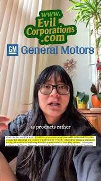 GM’s Mass Surveillance of 9 Million Drivers | General Motors