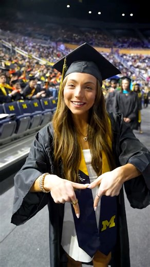 2025 Winter Commencement Recap #UofM #UMich #Michigan #College #Graduation #GoBlue #CollegeLife