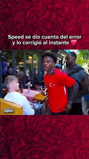 😯 Speed se dio cuenta del error y lo corrigió ❤️❤️ | #football #footballshorts #futbol #soccer