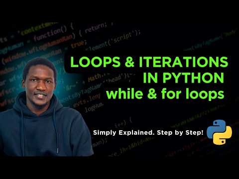 07. Loops and Iterations in Python - while and for loops