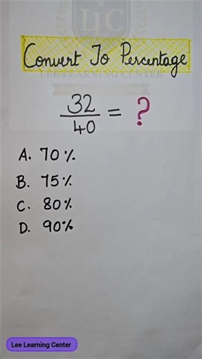 Convert to Percentage #shorts