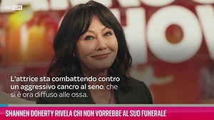 Shannen Doherty rivela chi non vorrebbe al suo funerale