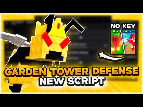 GARDEN TOWER DEFENSE SCRIPT | Auto Farm, Macro, God Mode, Auto Summon, OP, No Key | 2025 Roblox