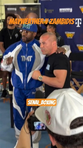 FACEOFF FLOYD MAYWEATHER VS MIKE ZAMBIDIS; JUNE 27 #boxing #zambidis #floydmayweather #kikboxing