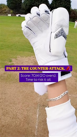 Can we survive RELEGATION? Part 2: The Counter-Attack! 🏏📈 #cricketshorts #pov