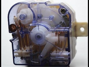 Washing machine timer connection diagram. diy
