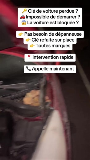 #cleperdue #clevoiture #pertecle #cleauto #alsace 🔑 Perte de clé de voiture ? 📍 Intervention rapide dans ton secteur Quelqu’un a déjà eu ça ? 🚗 Clé refaite sur place – sans remorquage